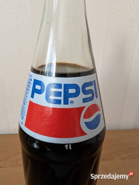 Butelka PepsiCola 1L PRL 1993r Pełna Zielona Góra sprzedam