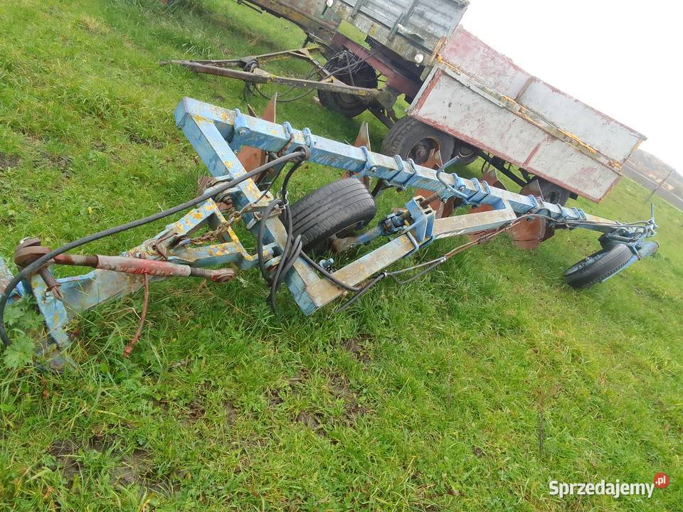 Pług Fortschritt B200 5 skibowy Kętrzyn
