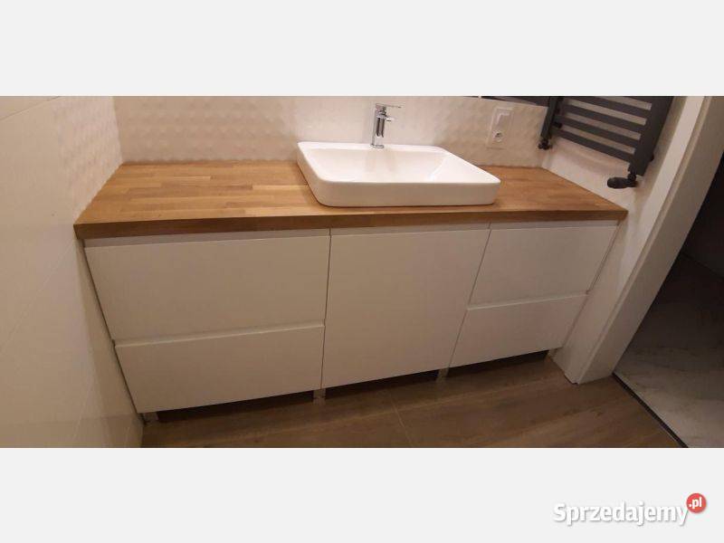 Szafka pod umywalkę szer 160 meble łazienkowe na 50cm Kraków