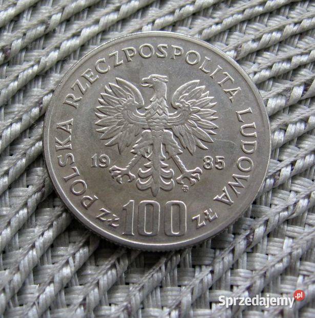 Polska 100 1985r Centrum Zdrowia Matki Polki Kalisz sprzedam