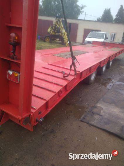 Przyczepa nisko podwoziowa