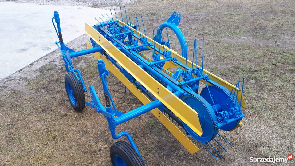 Przetrząsarka zgrabiarka do siana taśmowa nieuszkodzony Tczów sprzedam