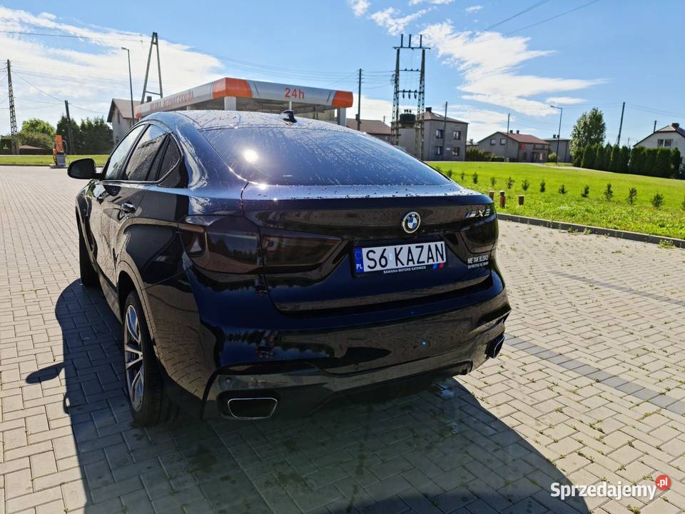 BMW X6 F16 2014 2019 44 xDRIVE 50i NAJBOGATSZA Czernica