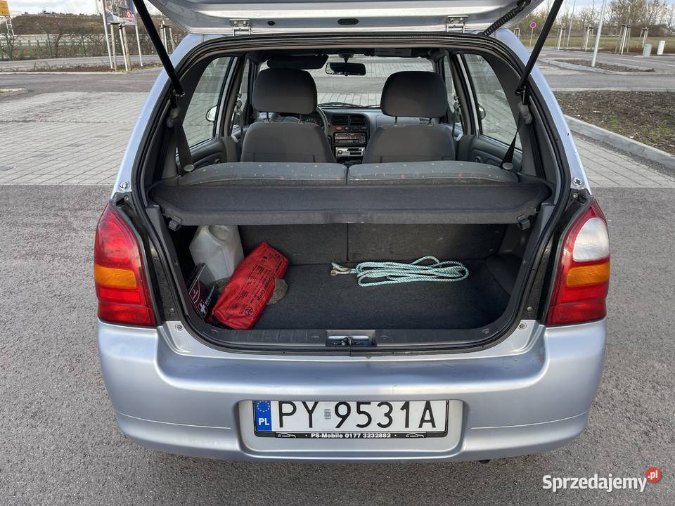 Suzuki Alto 2003 11 benzyna 71000 automatycna benzyna+LPG Alto Słubice sprzedam