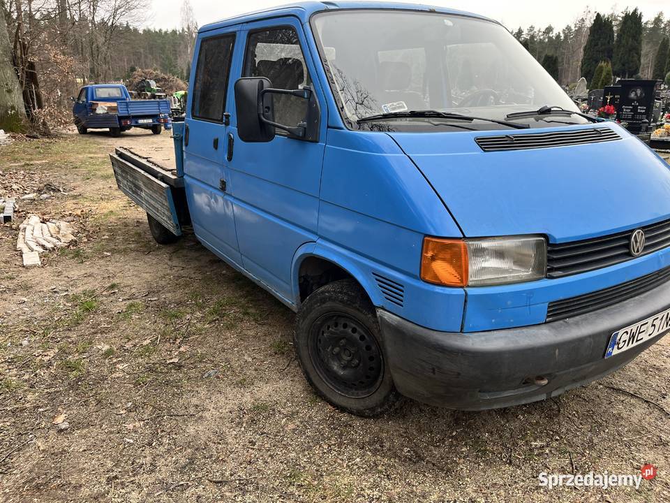 Vw t4 19 tdi 96r 6 osób doka Volkswagen Lębork