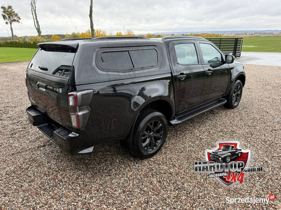 Zabudowa Isuzu D Premium HARDTOP na pakę Szyby osobowe Pasłęk