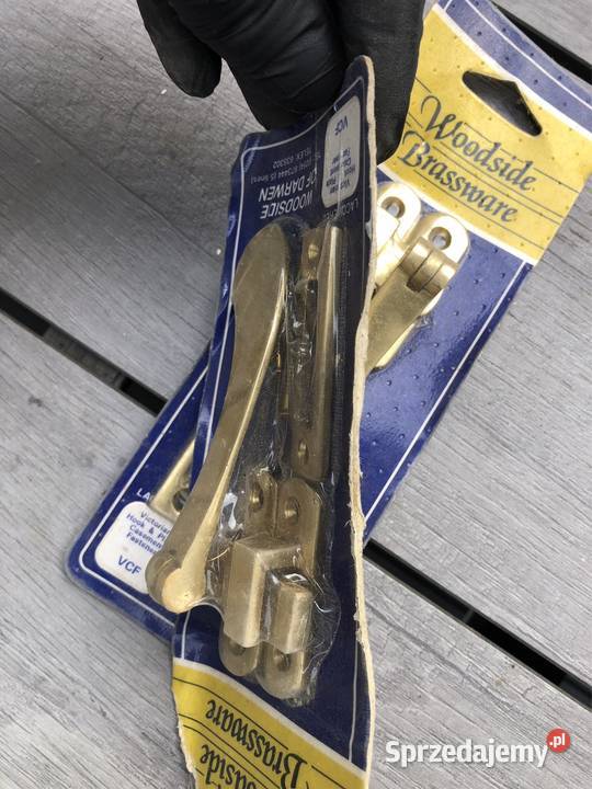 Klamki ograniczniki bez dziury mosiężne Poznań