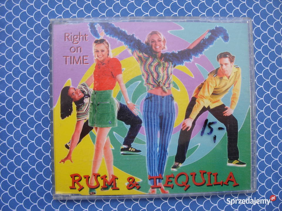 Singiel CD RIGHT ON TIME RUM TEQUILA 1996 Płyty i kasety