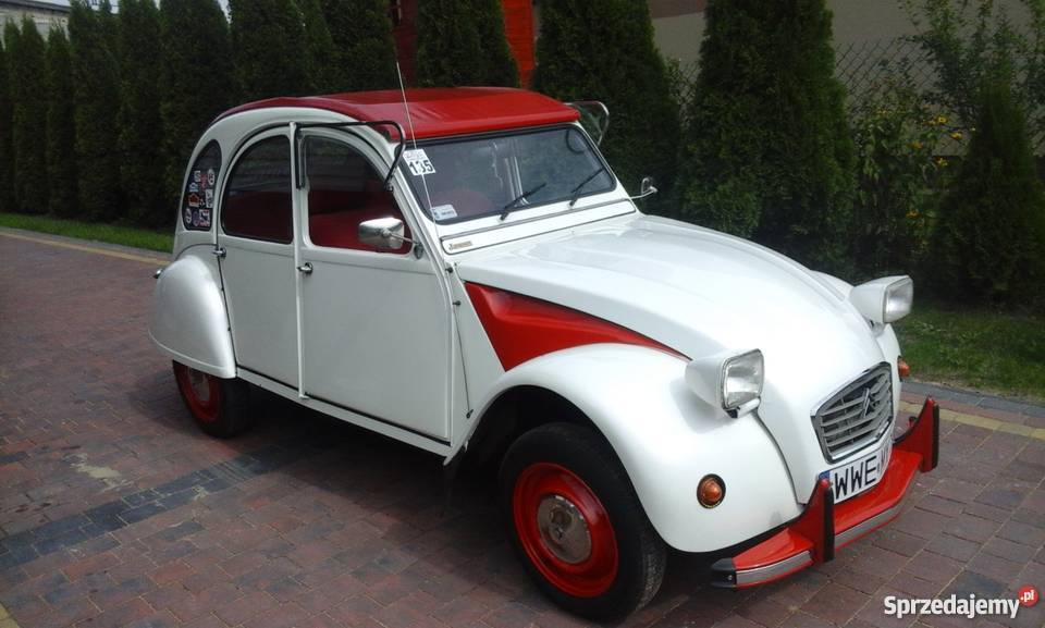 Citroen 2 cv 1970r zabytek Rok produkcji 1970 Miedzna