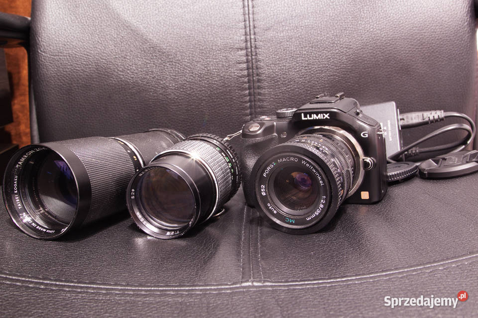 Panasonic G5 obiektywy manualne zestaw Kraków sprzedam
