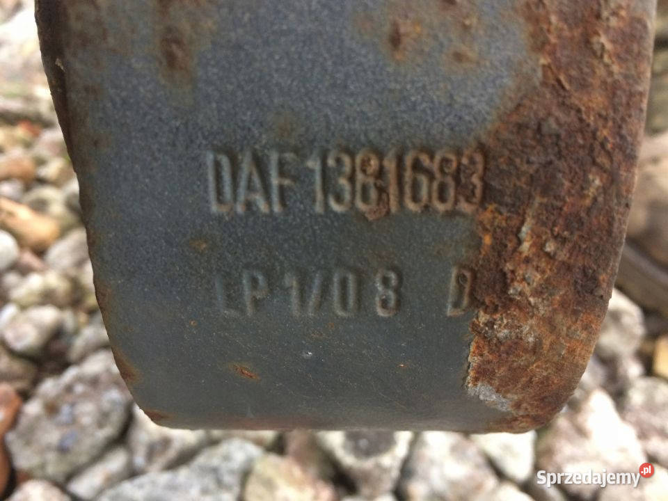 Resor Przedni Daf 1381683 1377375 XF CF 105 85 ciężarowe lubuskie Maszewo sprzedam