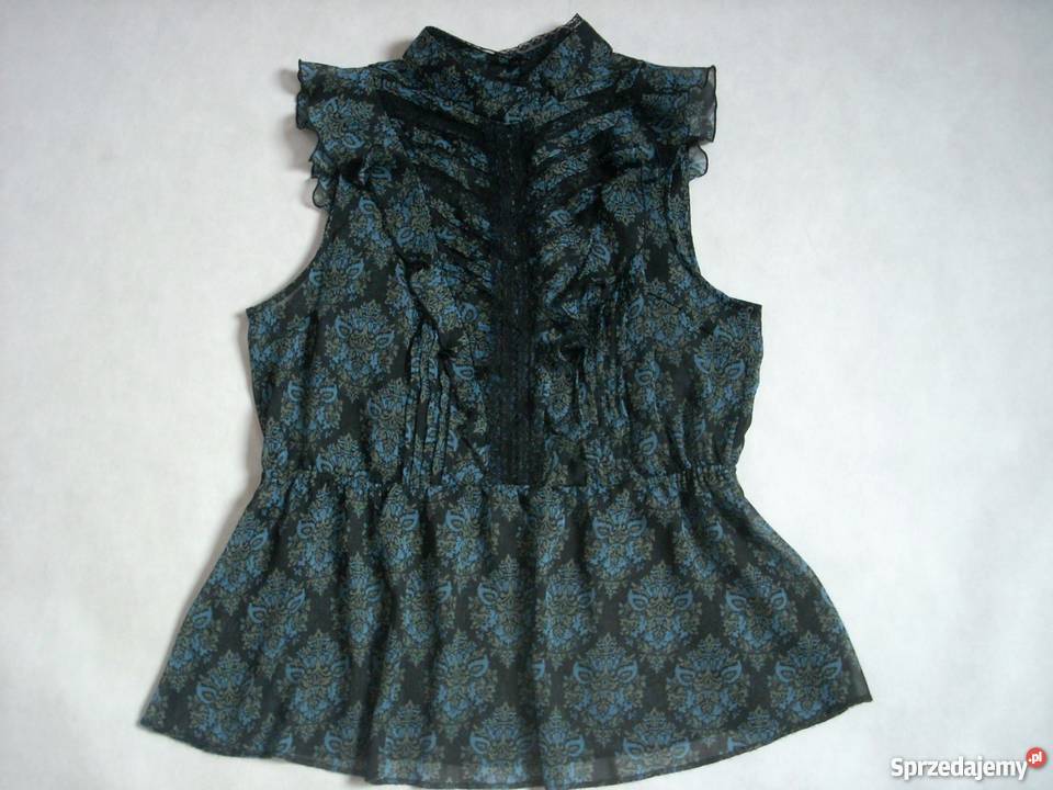 NEXT zwiewna tunika bluzka z KORONKĄ 42 44 Rozmiar 44(XXL)