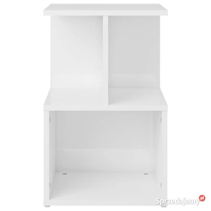 Szafka nocna biała wysoki połysk 35x35x55 mazowieckie Warszawa