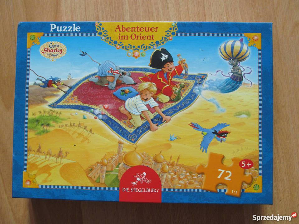 Sprzedam puzzle dzieci na latającym dywanie 72 Dickie podkarpackie