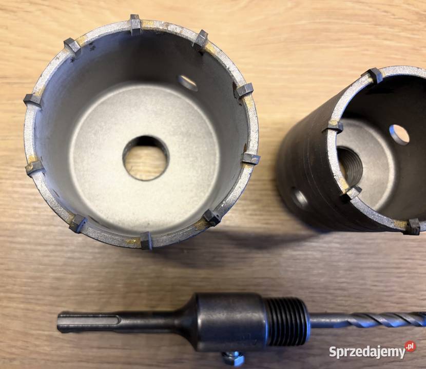 Zestaw 2 otwornic koronkowych 80 i 60 mm Szczecin