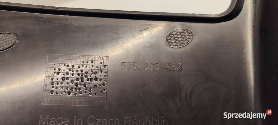 SKODA KAROQ OSŁONA PROGU LEWA PRZÓD 575863483 sprzedam