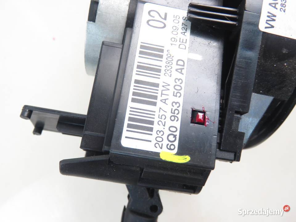 PRZEŁĄCZNIK ZESPOLONY VW POLO IV 9N 6Q0953503AD małopolskie sprzedam