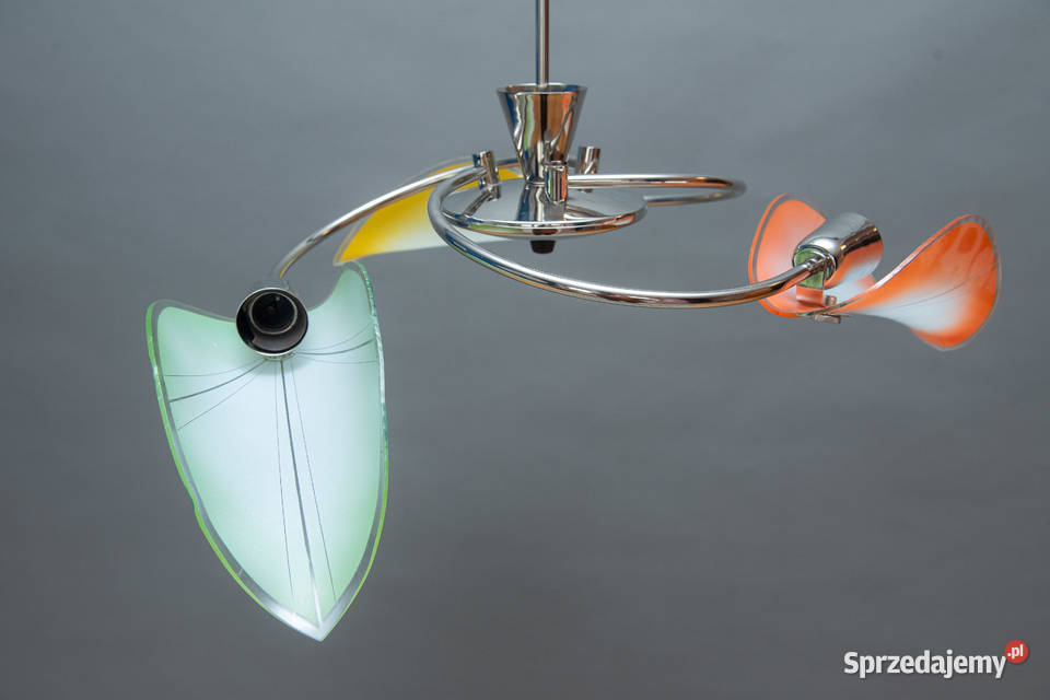 Żyrandol lata 60 Look PopArt MidCentury Vintage Dąbrowa Górnicza sprzedam