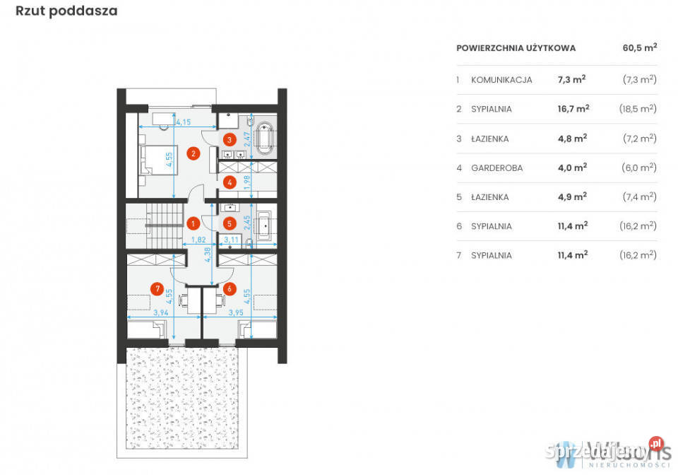 Dom wolnostojący Pęclin 272m2 1829m2