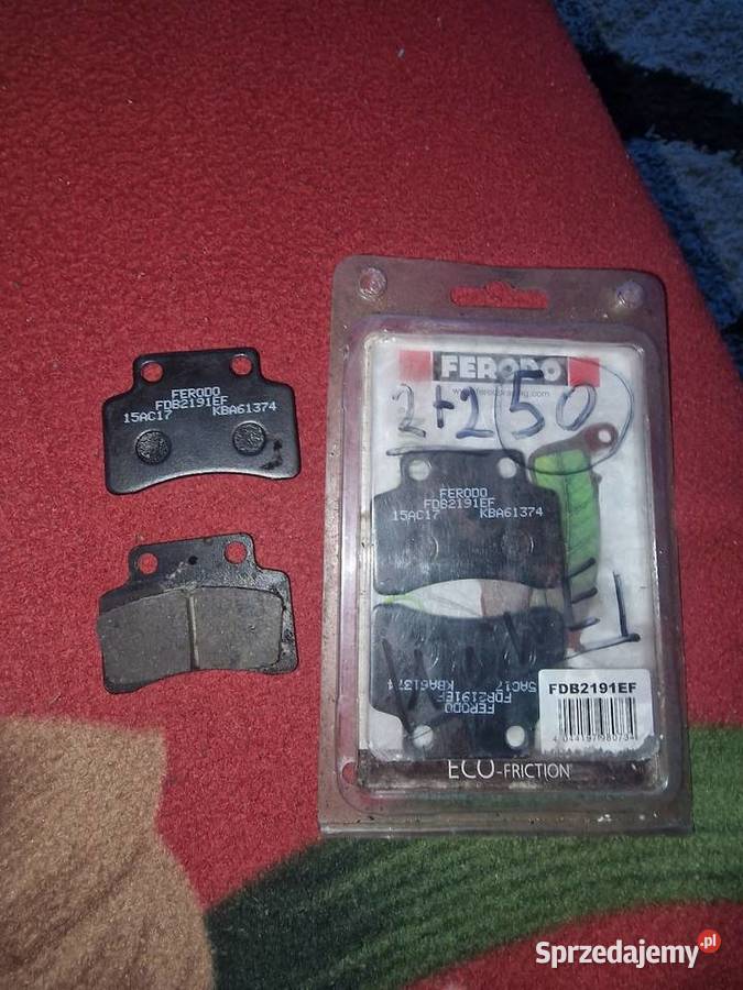 Klocki hamulcowe FDB2191EF eco friction 4x NOWE Zezulin Drugi