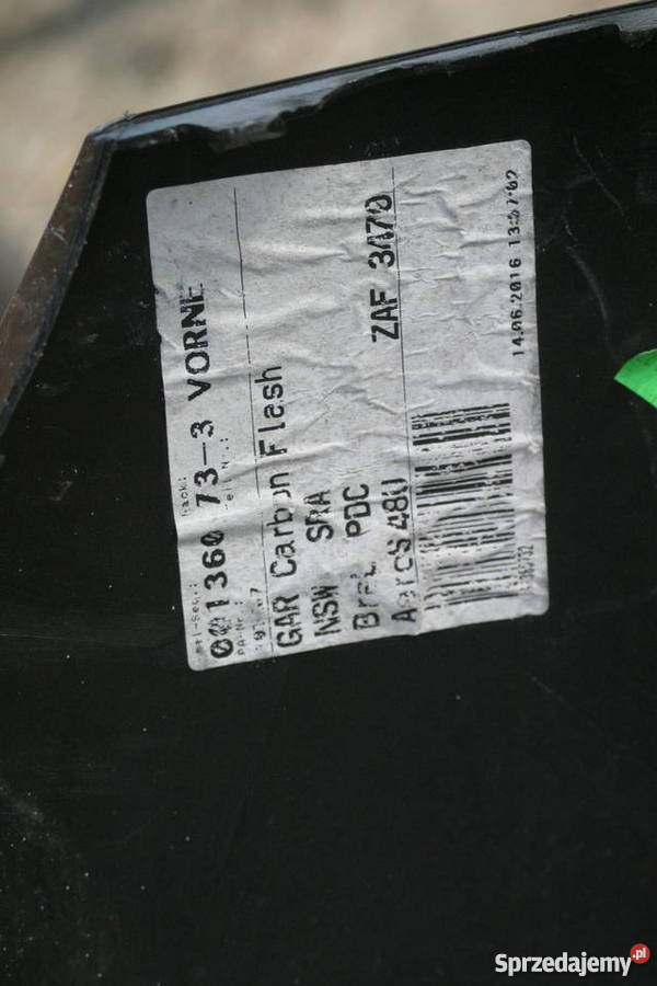 OPEL ZAFIRA C ZDERZAK PRZÓD PRZEDNI 1218 Bieleń