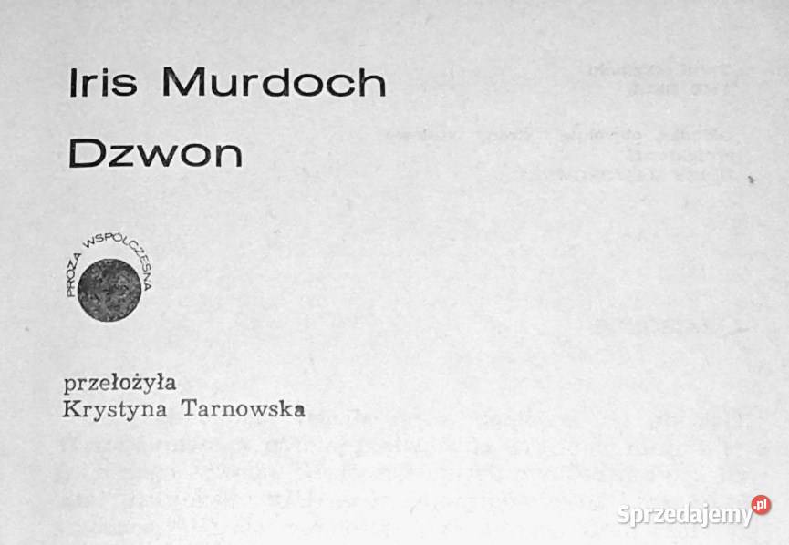 Dzwon Iris Murdoch Chełm sprzedam