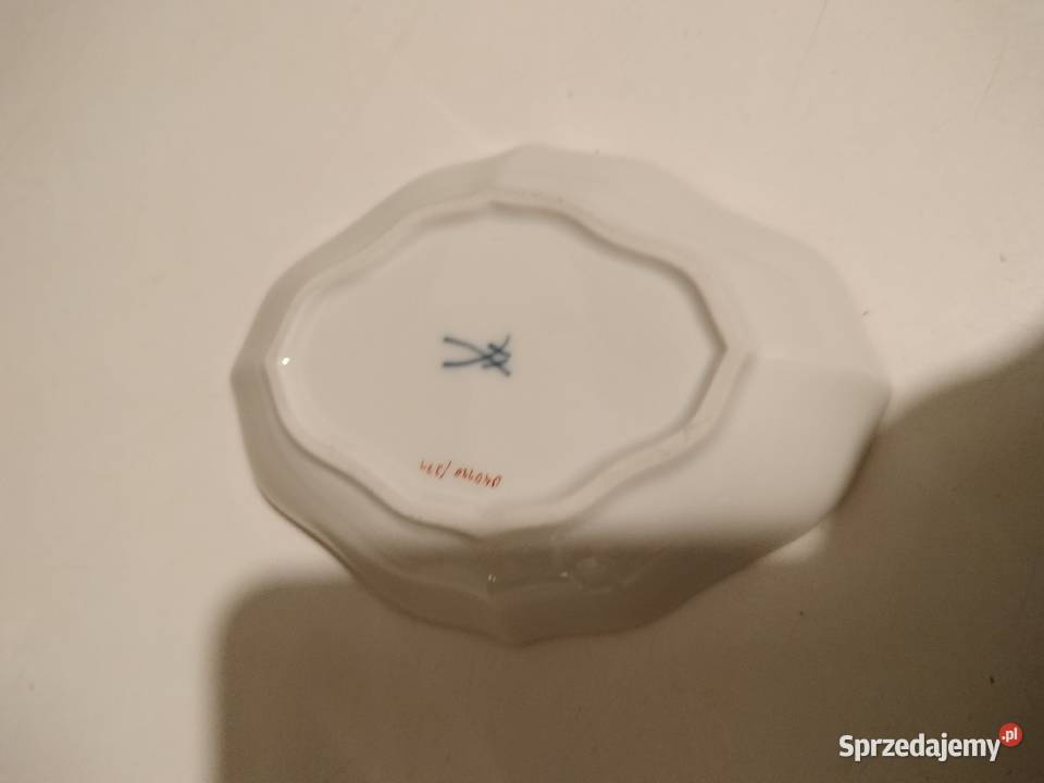Mała miseczka porcelana Miśnia kwiatki Choszczno