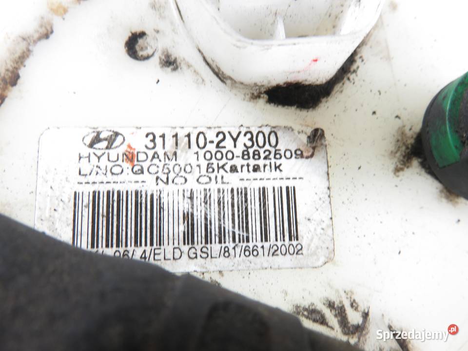 POMPA PALIWA HYUNDAI ix35 16 G4FD 311102Y300