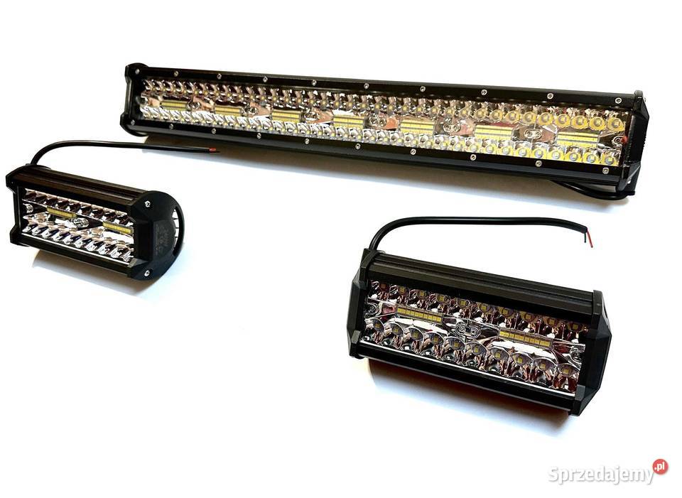 Zestaw 420W 2 sztuki 120W lampa robocza halogen Pomiechówek