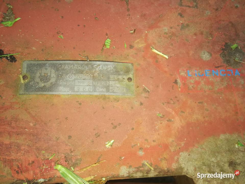 Kosiarka rotacyjna Słupska 165 podkarpackie