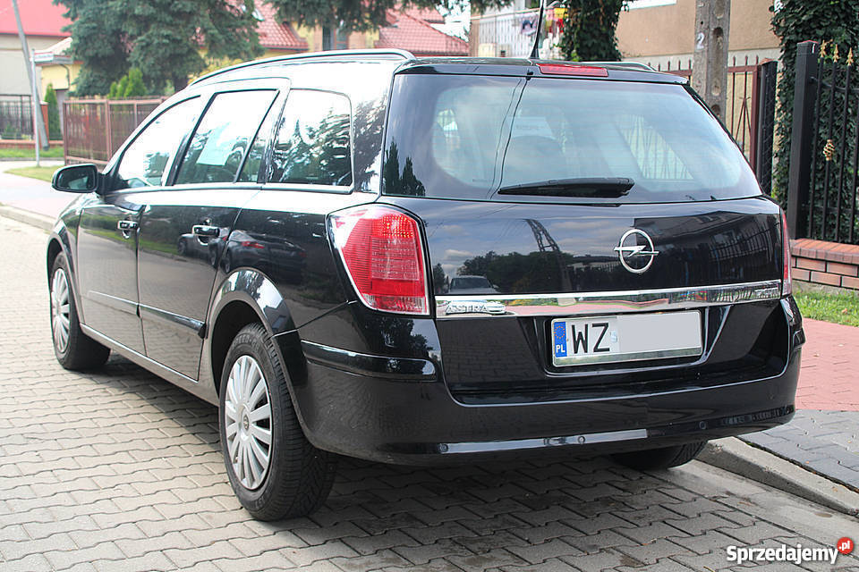 Piękna czarna Astra H kombi z 2008 r ASR (kontrola trakcji) Ożarów Mazowiecki