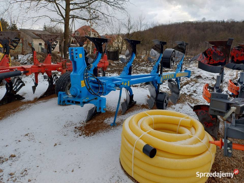 Pług obrotowy 4 skibowy FONTAN małopolskie Książ Wielki