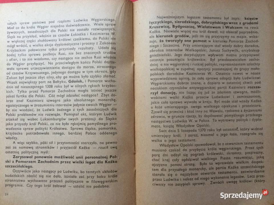 701 Kaźko Szczeciński 1345 1377 sprzedam