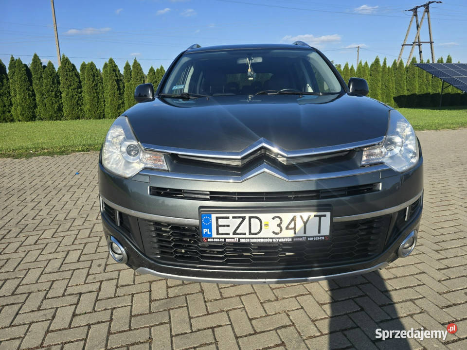 Citroen CCrosser 22hdi Skóry7 OsoboweNaviNapęd zielony Kutno sprzedam