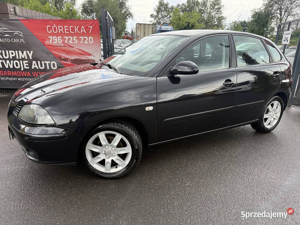Seat Ibiza 2005 Alusy Czujniki Parkowania Klima Poznań sprzedam