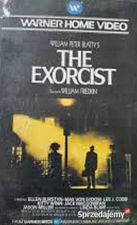 Egzorcysta 1973 Contal VHS Unikat Tadeusz Sznuk Warszawa