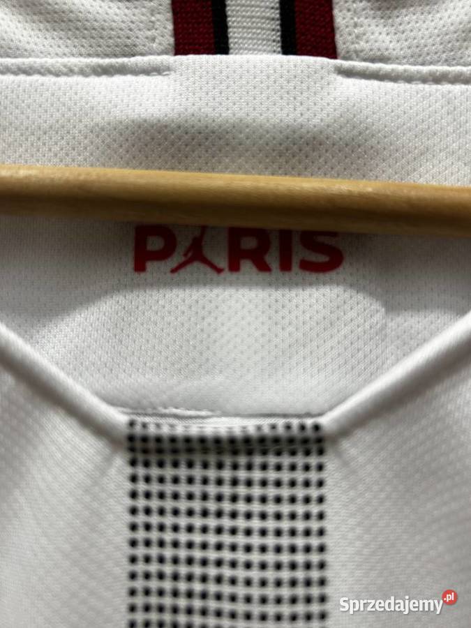 biała koszulka neymar jr Paris SaintGermain x Jordan Radom
