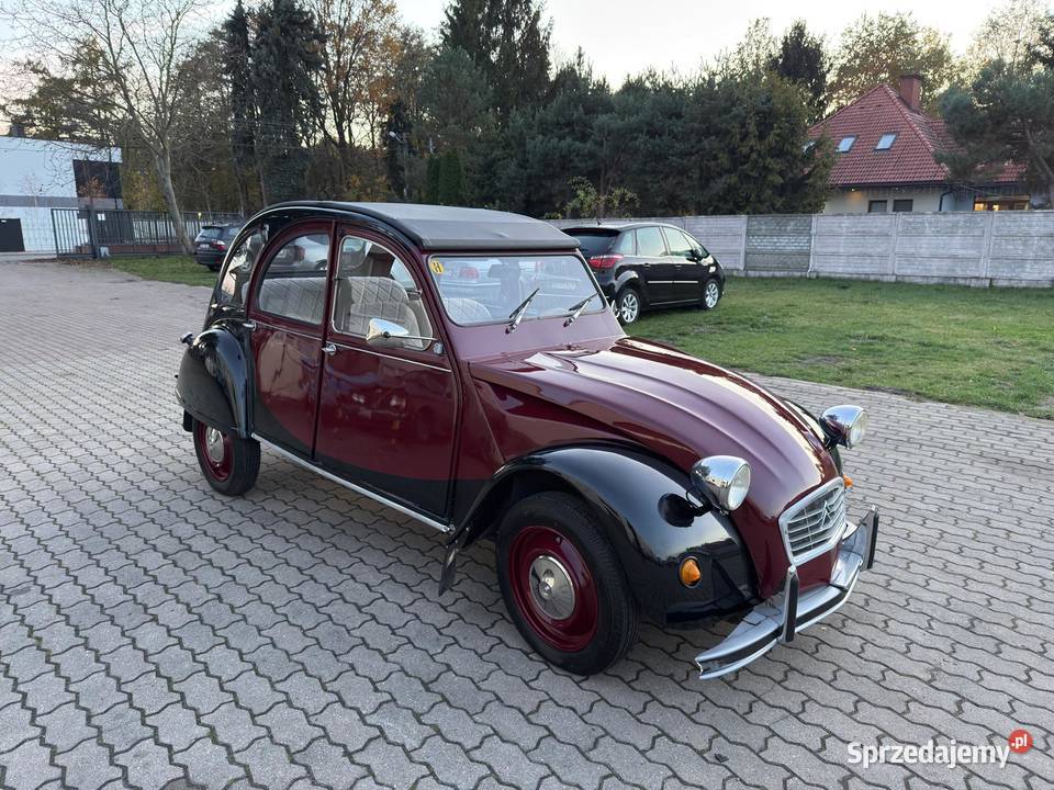 Citron 2CV Charleston 1982 renowacji pełna Zgierz