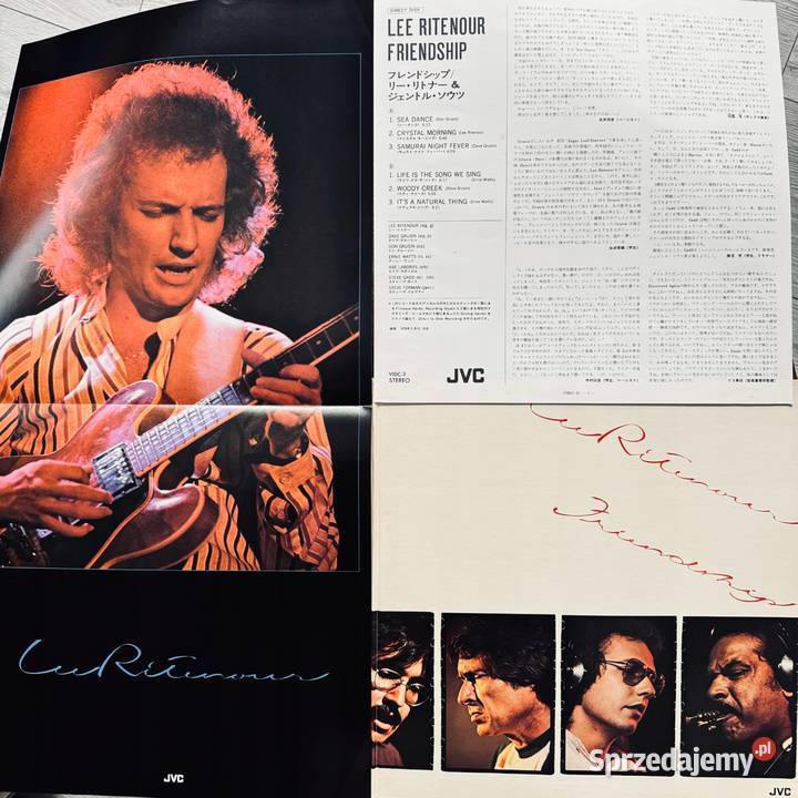 LEE RITENOUR FRIENDSHIP MM JAPAN OBI 1978 JVC jazz wielkopolskie Poznań