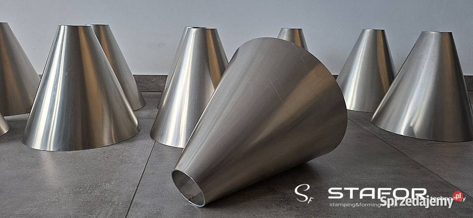 zwijanie stożków walców stożek z aluminium