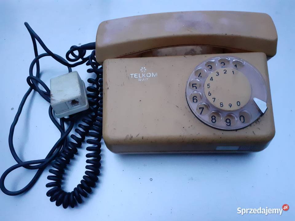 Telefon tarczowy TulipanTelkom RWT Elektrim PRL Tuszkowo
