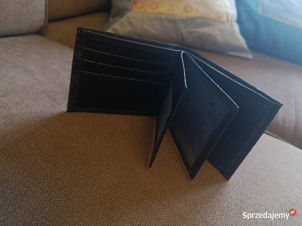 Portfel skórzany męski Emporio Armani monogram Białystok