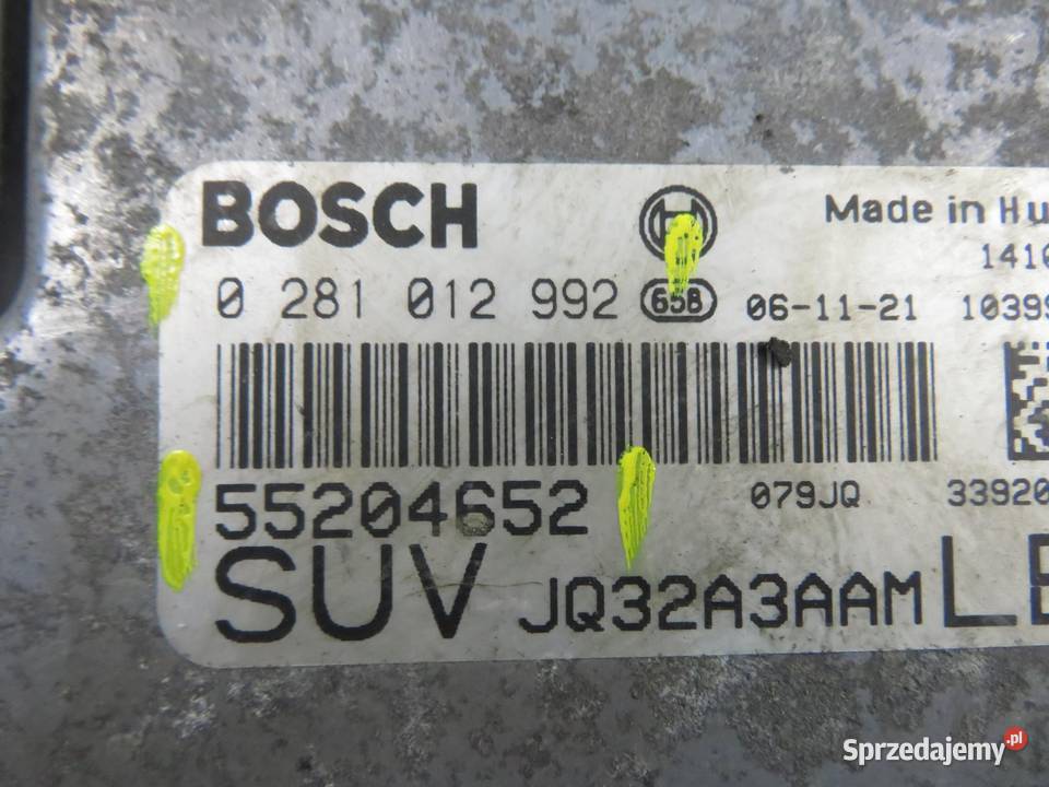 STEROWNIK FIAT SEDICI 189 19 D Multijet