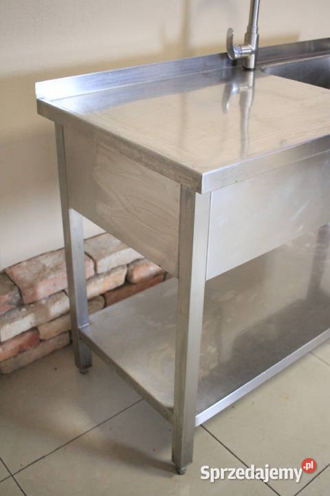 Stół gastronomiczny ze zlewem 130x60 BATERIA Gastronomia Pszczyna