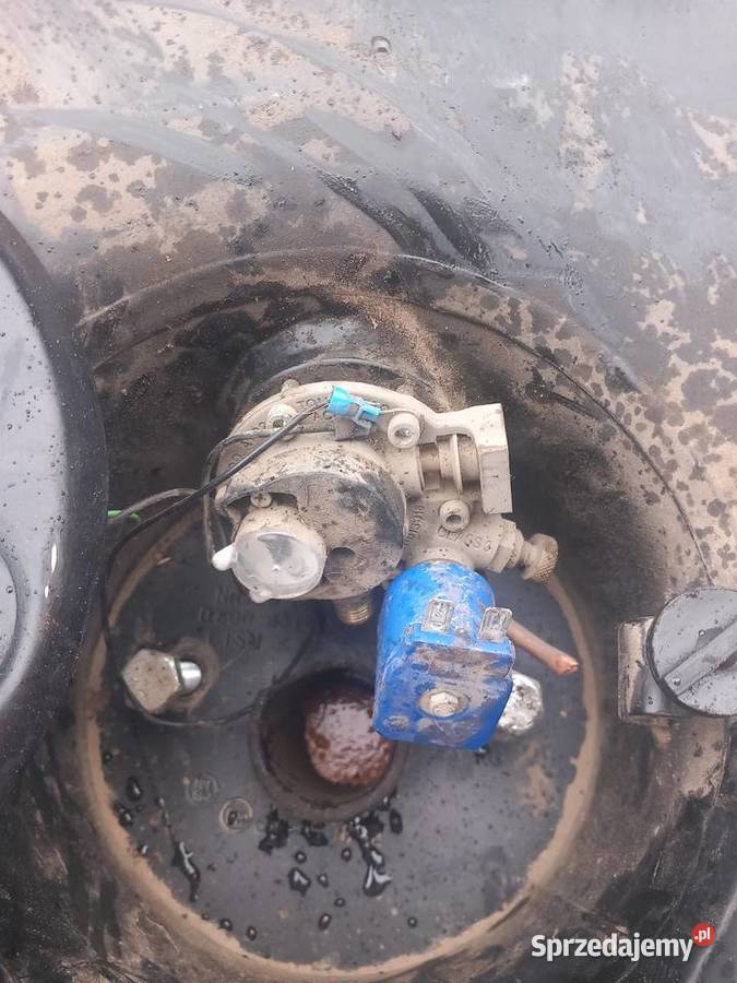 Butla gazowa w kolo Zakrzówek