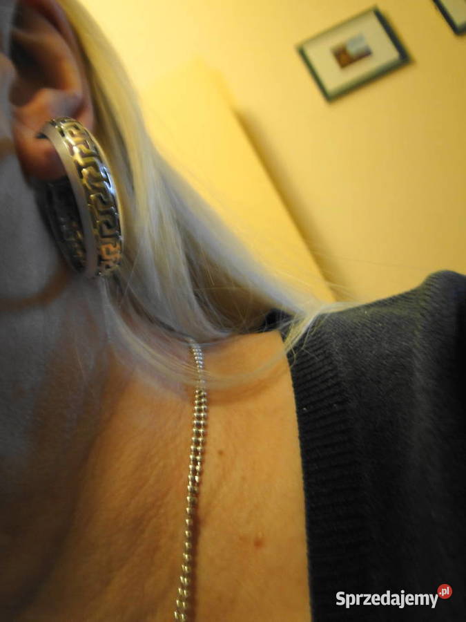 Zjawiskowe kolczyki srebro 925 mazowieckie