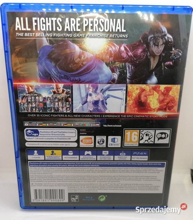 Gra Tekken 7 4 warmińsko-mazurskie