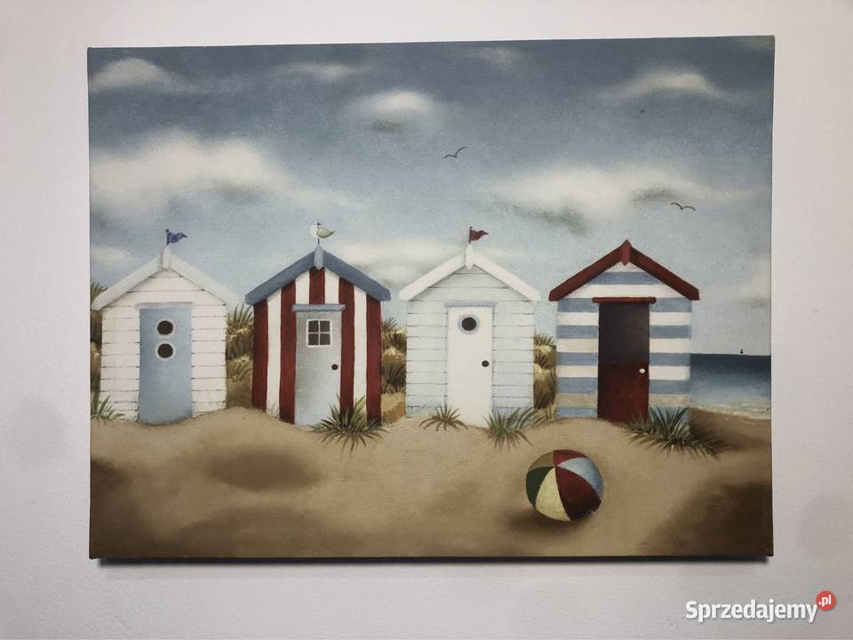 Obraz na płótnie Domki na Plaży Inowrocław