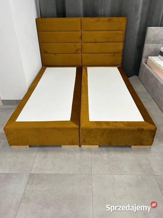 Zestaw Łóżko kontynent tapicerowane 160x200 Mława