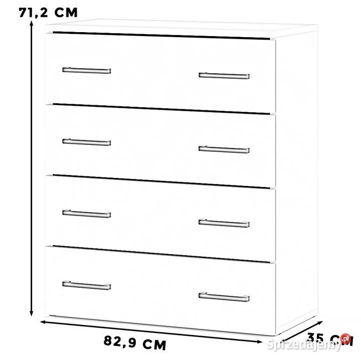 Szafka Na Buty Duża 4 Drzwi Uchylna Do 82.9cm Elbląg